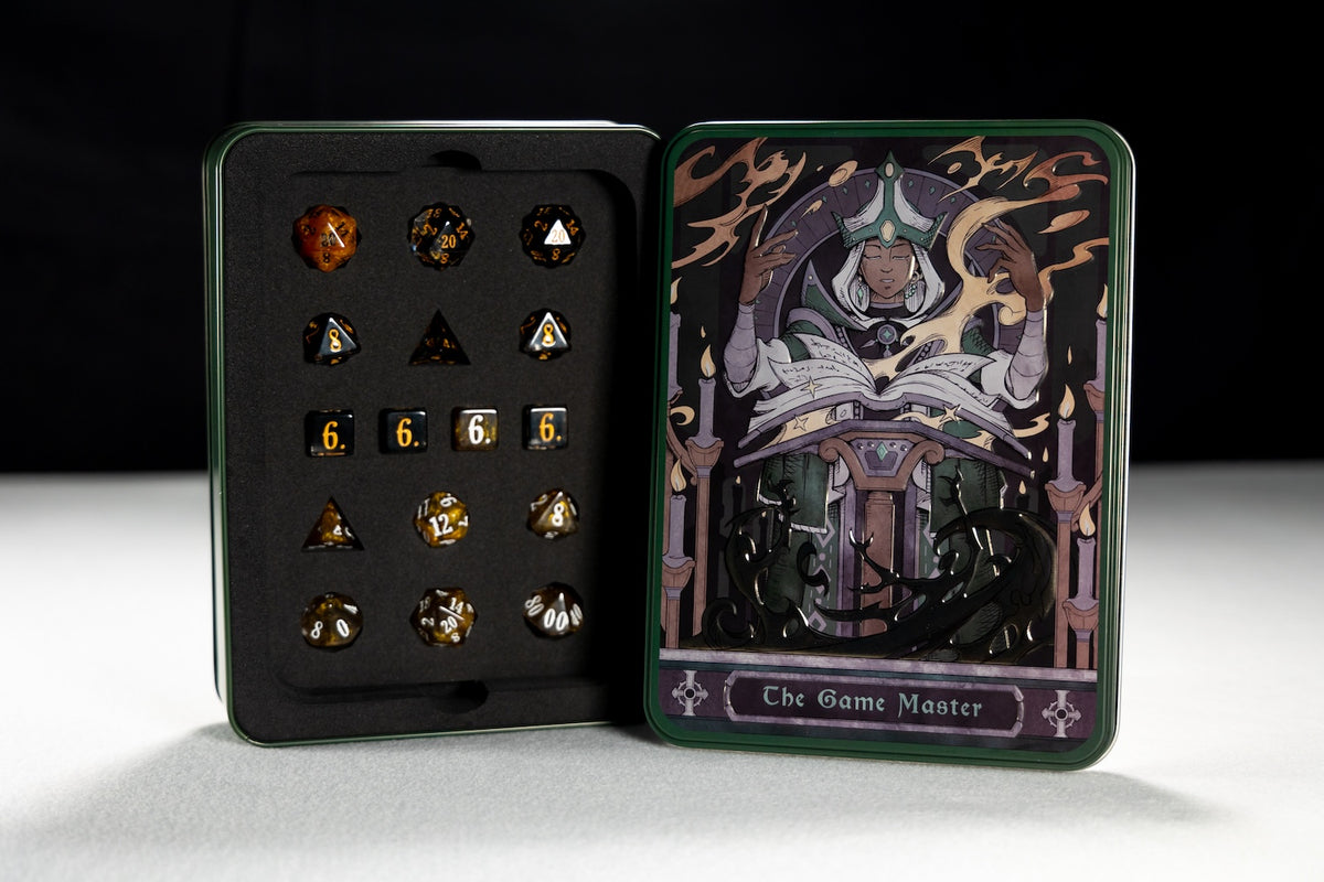Beadle & Grimm's: Epic Resin - GM Polyhedral Dice Set