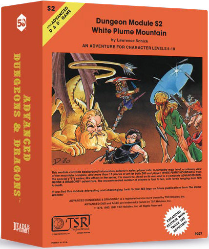 Beadle & Grimm's: D&D Classic Module - White Plume Mountain Polyhedral Dice Set