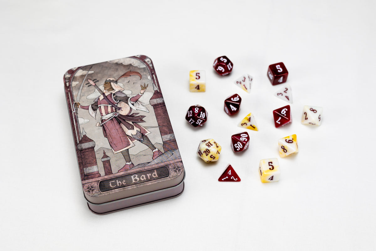 Beadle & Grimm's: Bard Polyhedral Dice Set