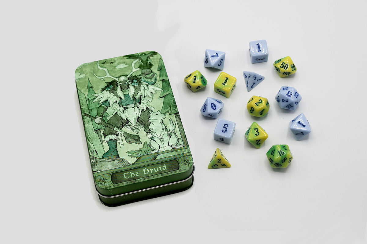 Beadle & Grimm's: Druid Polyhedral Dice Set