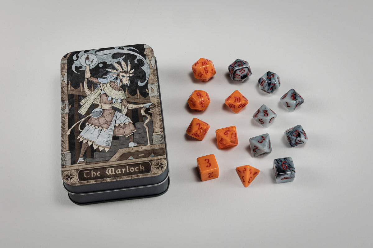 Beadle & Grimm's: Warlock Polyhedral Dice Set