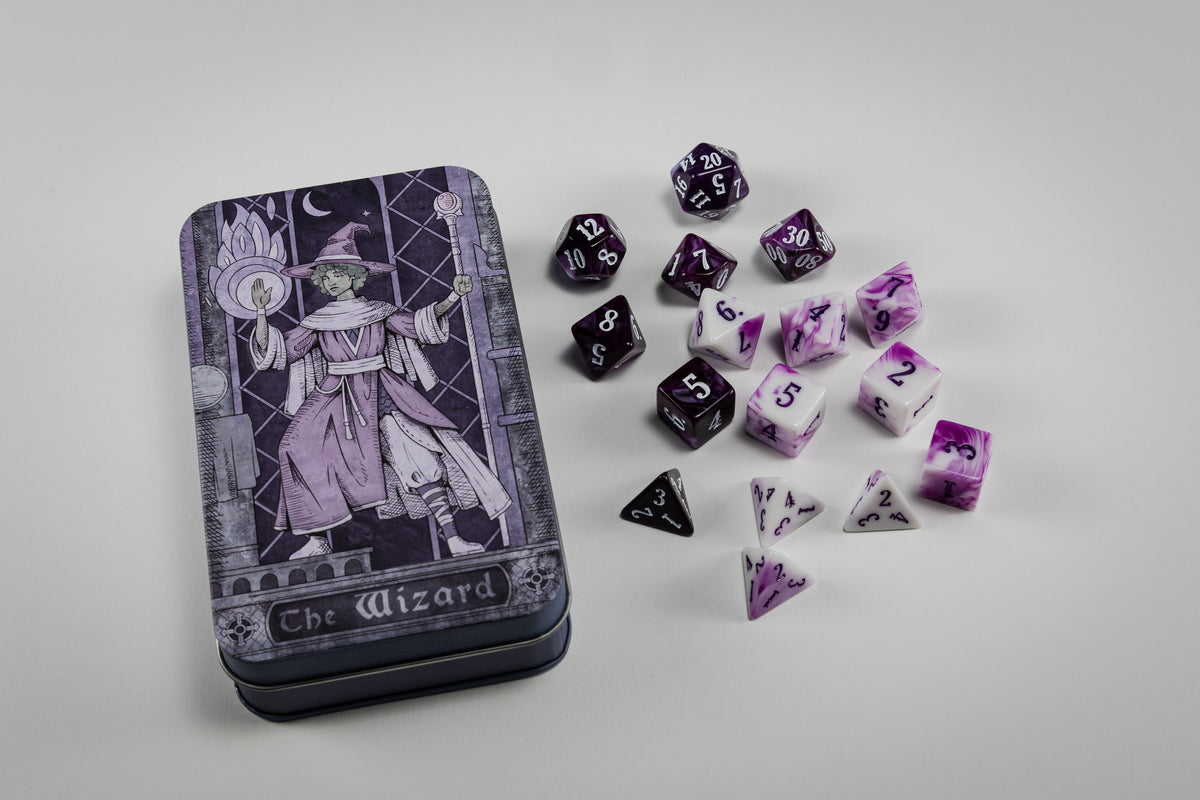 Beadle & Grimm's: Wizard Polyhedral Dice Set