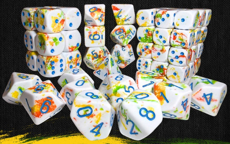 Chessex Brush Dice Breezy 12mm Dice Block