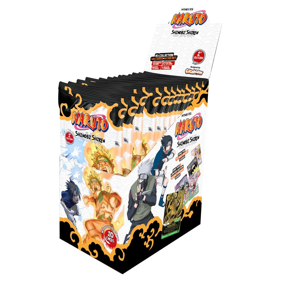 Naruto Mythos TCG: Set 2 1E Booster Display