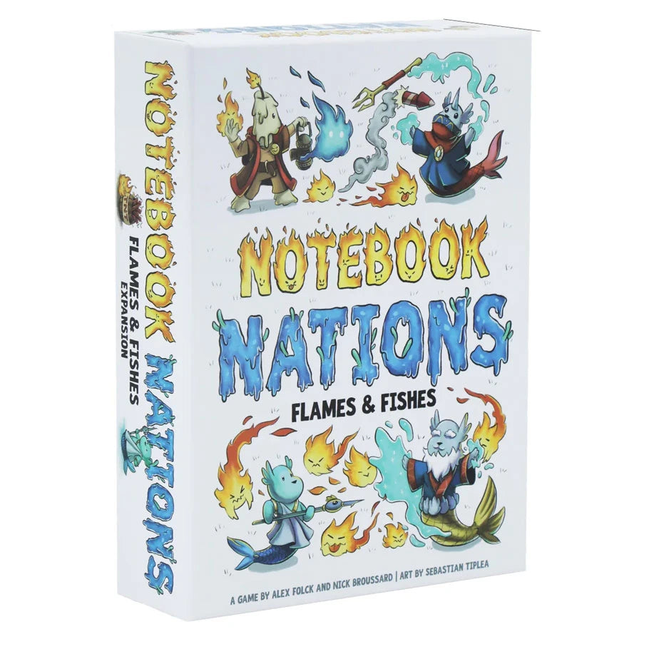 Notebook Nations: Flames & Fish FOC December 4, 2026