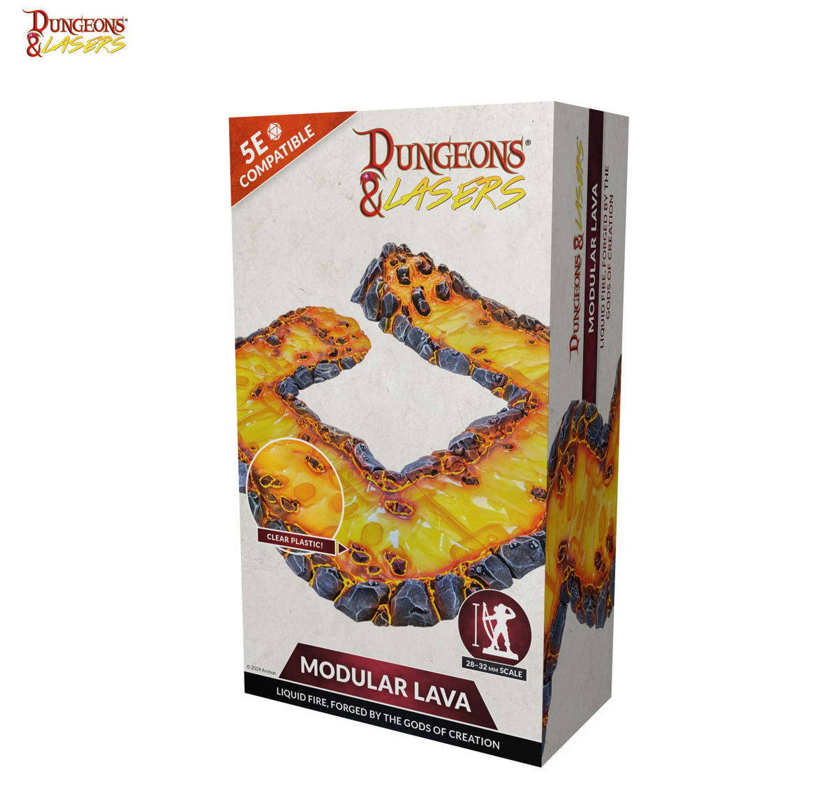 Dungeon And Lasers Modular Lava