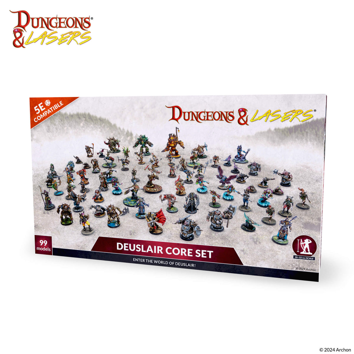 Dungeon And Lasers Deuslair: Core Set