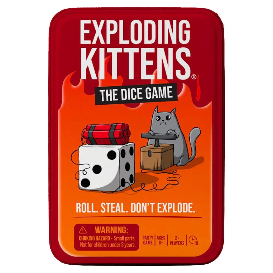 Exploding Kittens The Dice Game FOC December 12, 2026