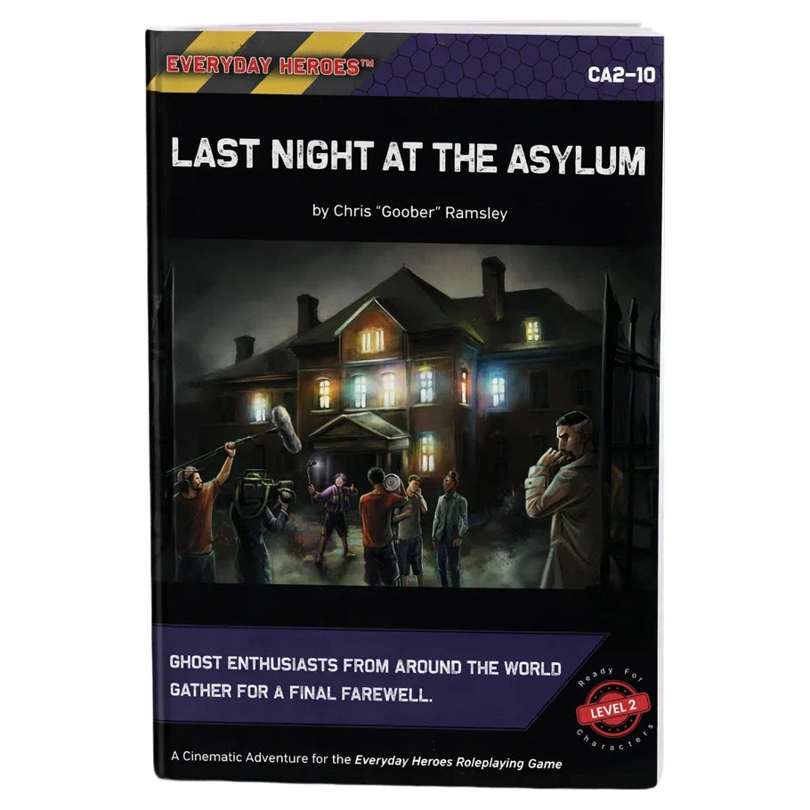 Everyday Heroes: Adventure: Last Night at the Asylum FOC November 1, 2026