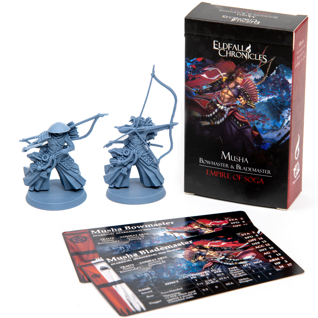 Eldfall Chronicles: Empire of Soga Reinforcements - Musha (Blademaster/Bowmaster) FOC October 4, 2026