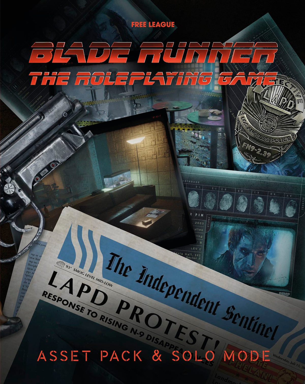 Blade Runner RPG: Asset Pack & Solo Mode