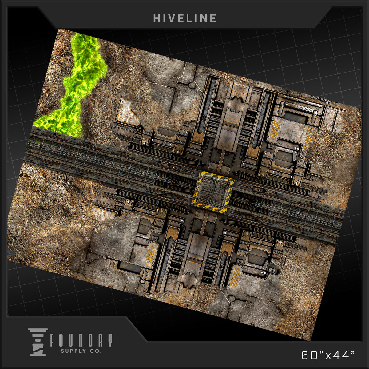 Foundry Supply Co: BattleMat - Hiveline (44" x 60") FOC October 14, 2026
