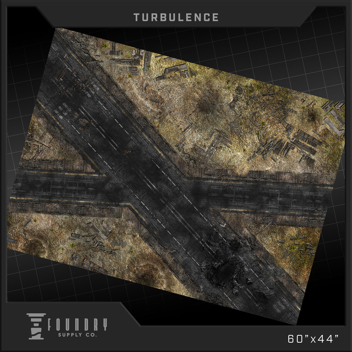 Foundry Supply Co: BattleMat - Turbulence (44" x 60") FOC October 14, 2026