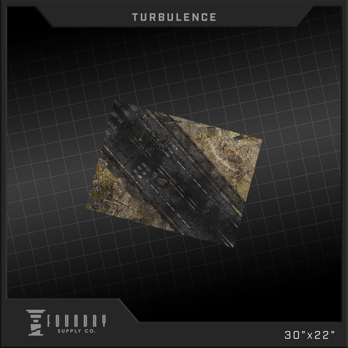 Foundry Supply Co: BattleMat - Turbulence (22" x 30") FOC October 14, 2026