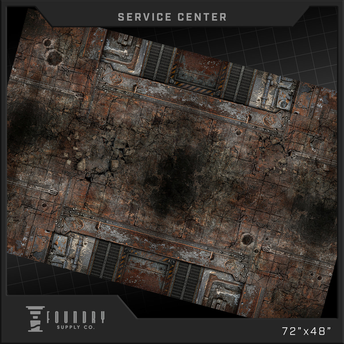 Foundry Supply Co: BattleMat - Service Center (48" x 72") FOC October 14, 2026