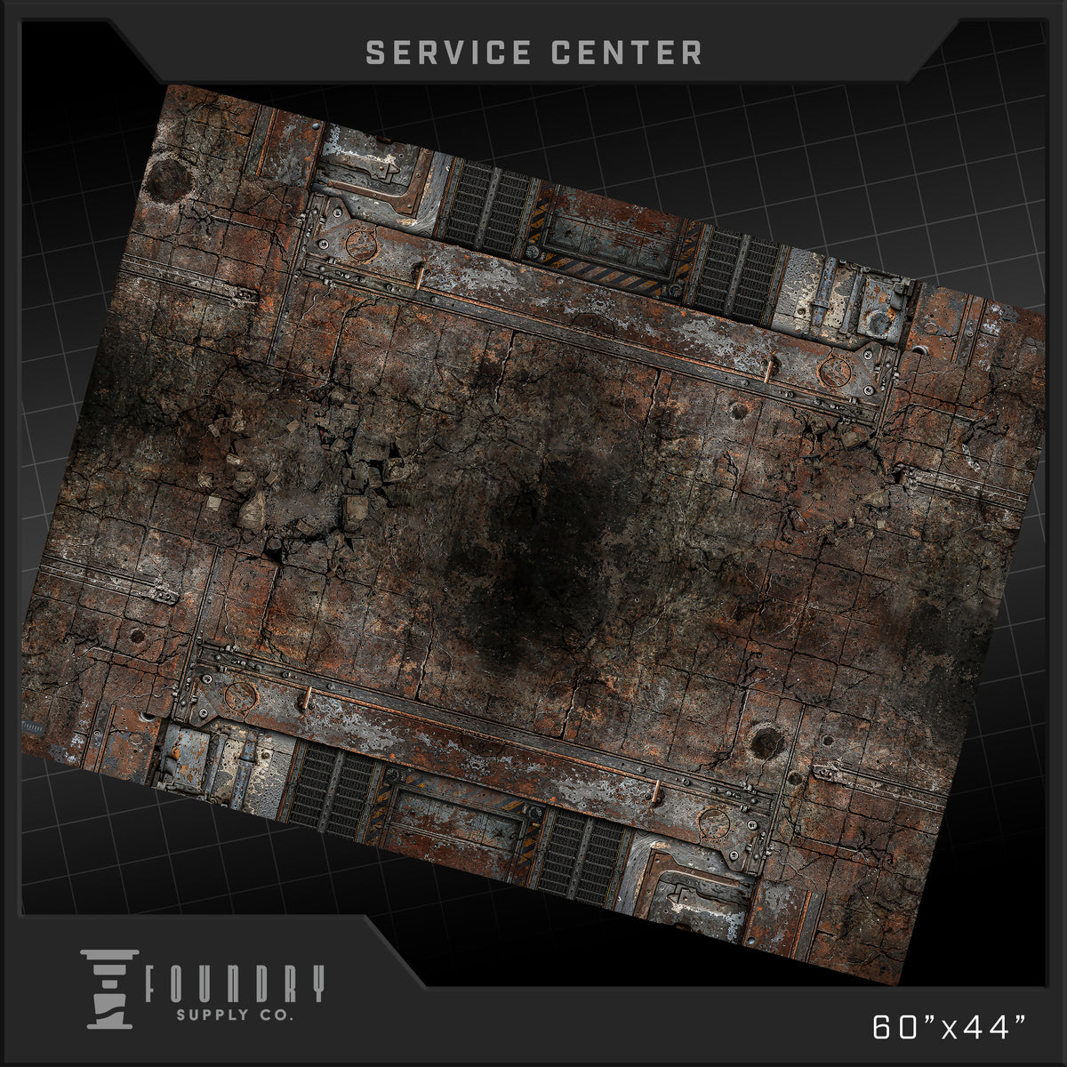 Foundry Supply Co: BattleMat - Service Center (44" x 60") FOC October 14, 2026
