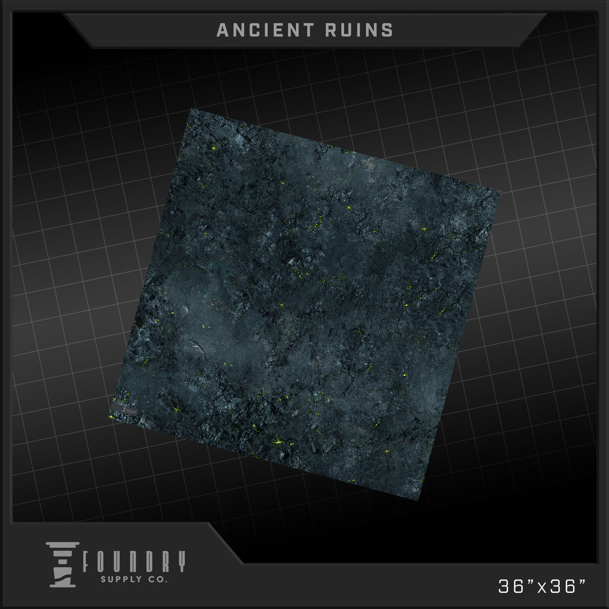Foundry Supply Co: BattleMat - Ancient Ruin (36" x 36") FOC October 14, 2026