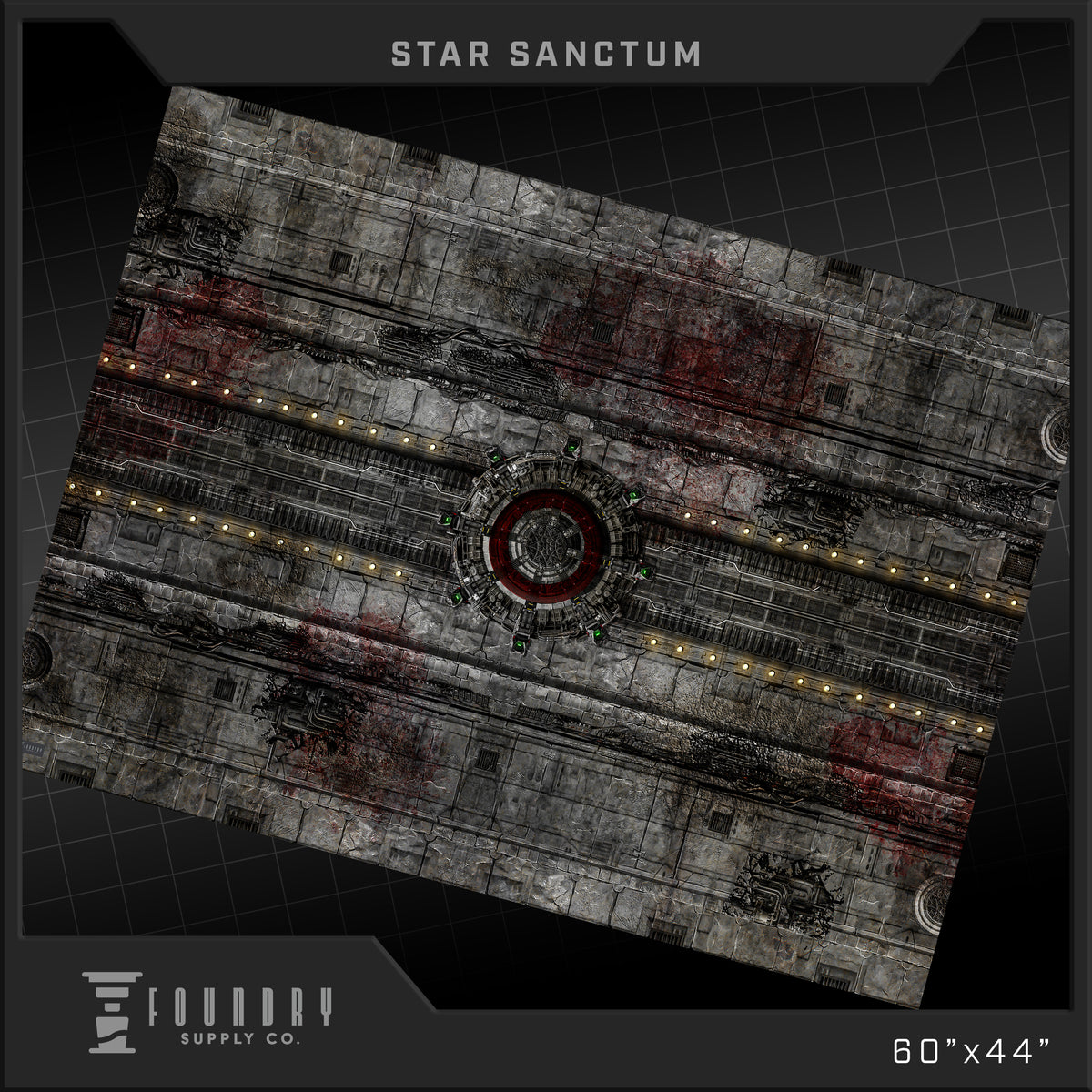 Foundry Supply Co: BattleMat - Star Sanctum (44" x 60") FOC October 14, 2026