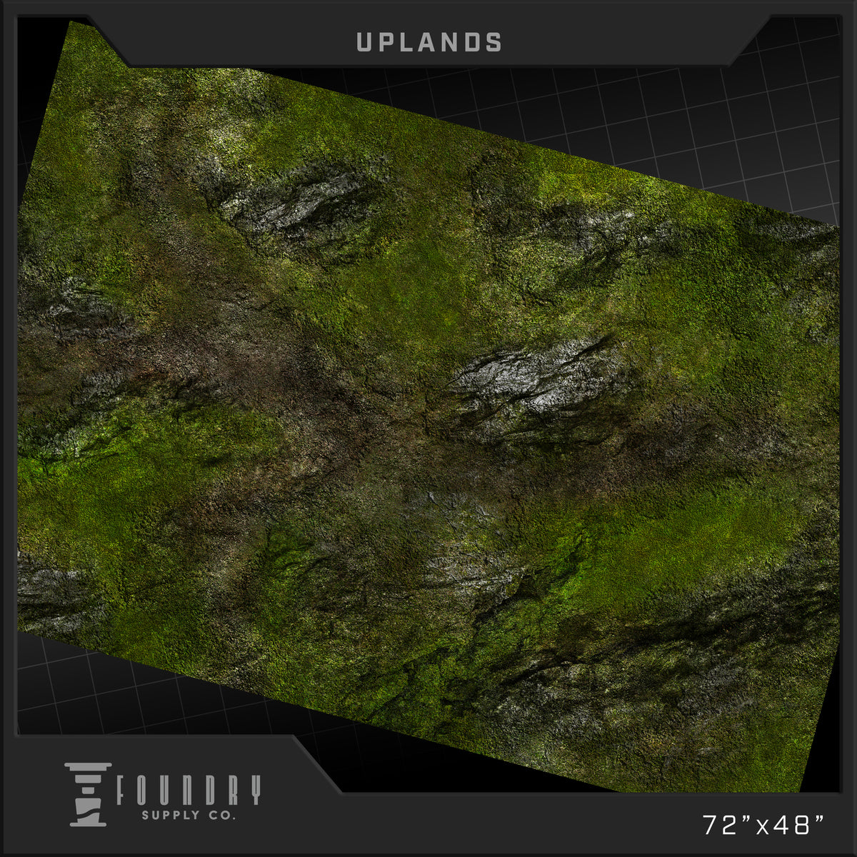 Foundry Supply Co: BattleMat - Uplands (48" x 72") FOC October 14, 2026