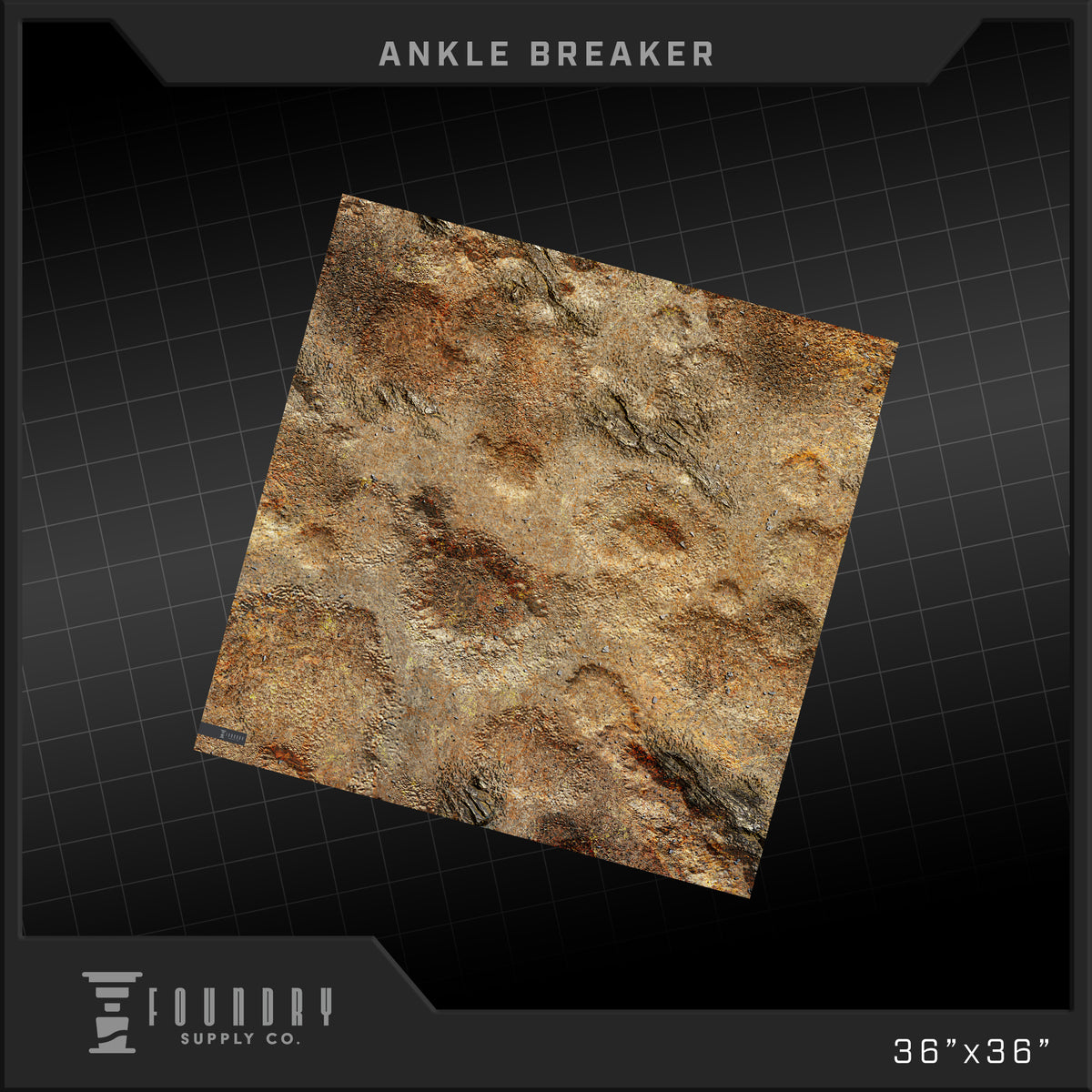 Foundry Supply Co: BattleMat - Ankle Breaker (36" x 36") FOC October 14, 2026