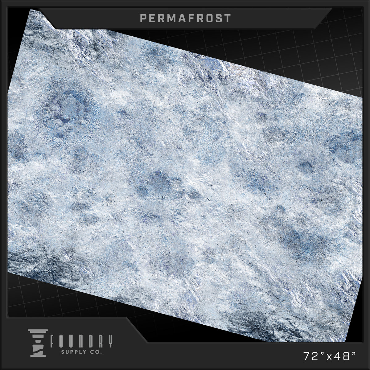Foundry Supply Co: BattleMat - Permafrost (48" x 72") FOC October 14, 2026