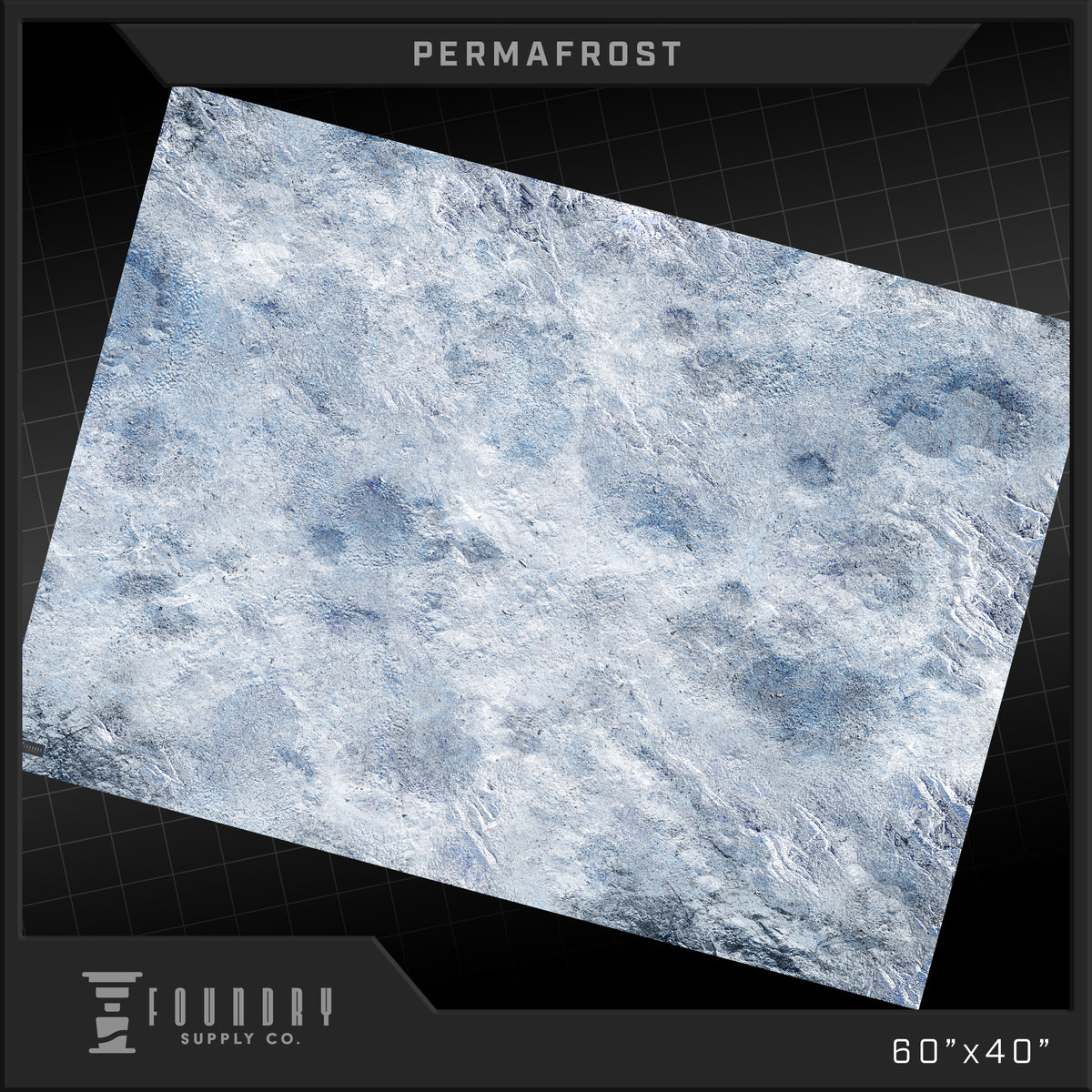Foundry Supply Co: BattleMat - Permafrost (44" x 60") FOC October 14, 2026