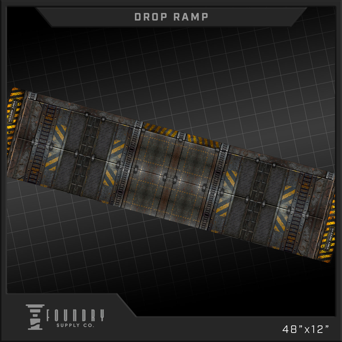 Foundry Supply Co: Dropzone Overlay - Drop Ramp (48" x 12") FOC October 14, 2026