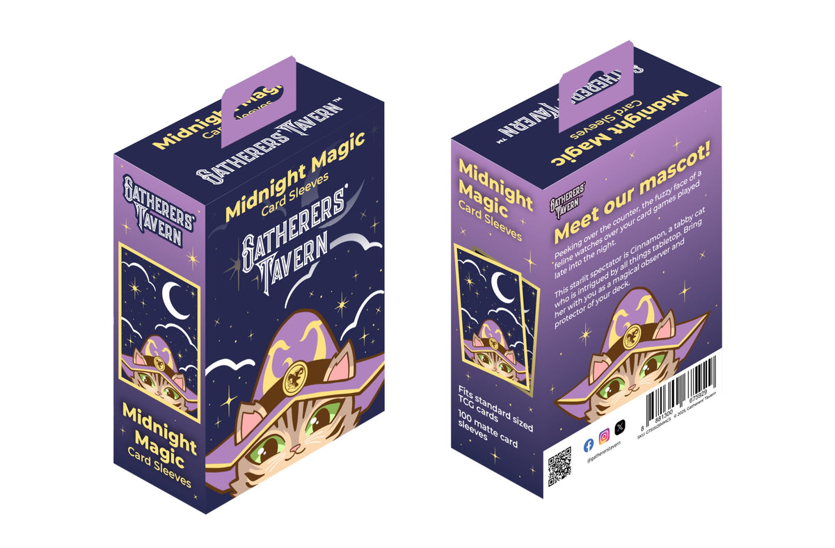 Gatherers' Tavern Domaru Sleeves: Cinnamon Midnight Magic - 100Ct Standard FOC October 26, 2026