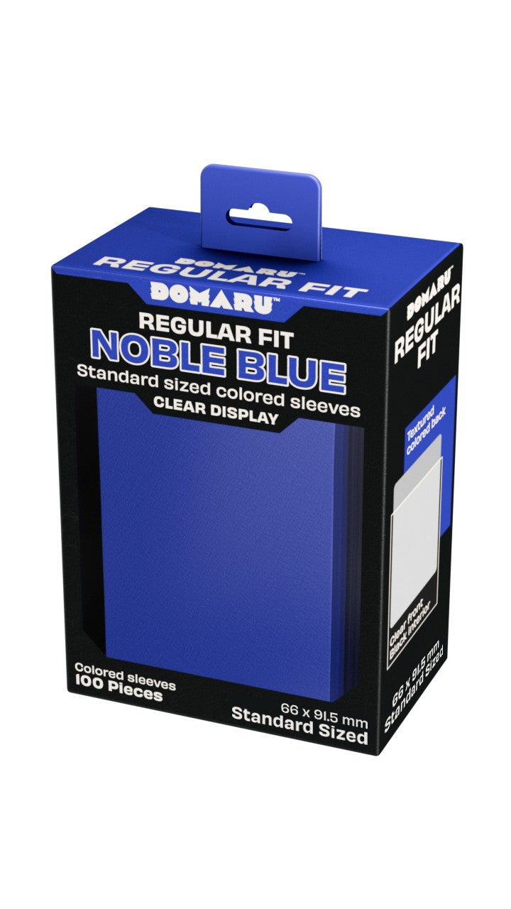 Gatherers' Tavern : Domaru Regular Fit Standard Sized Card Sleeve 100ct- Noble Blue