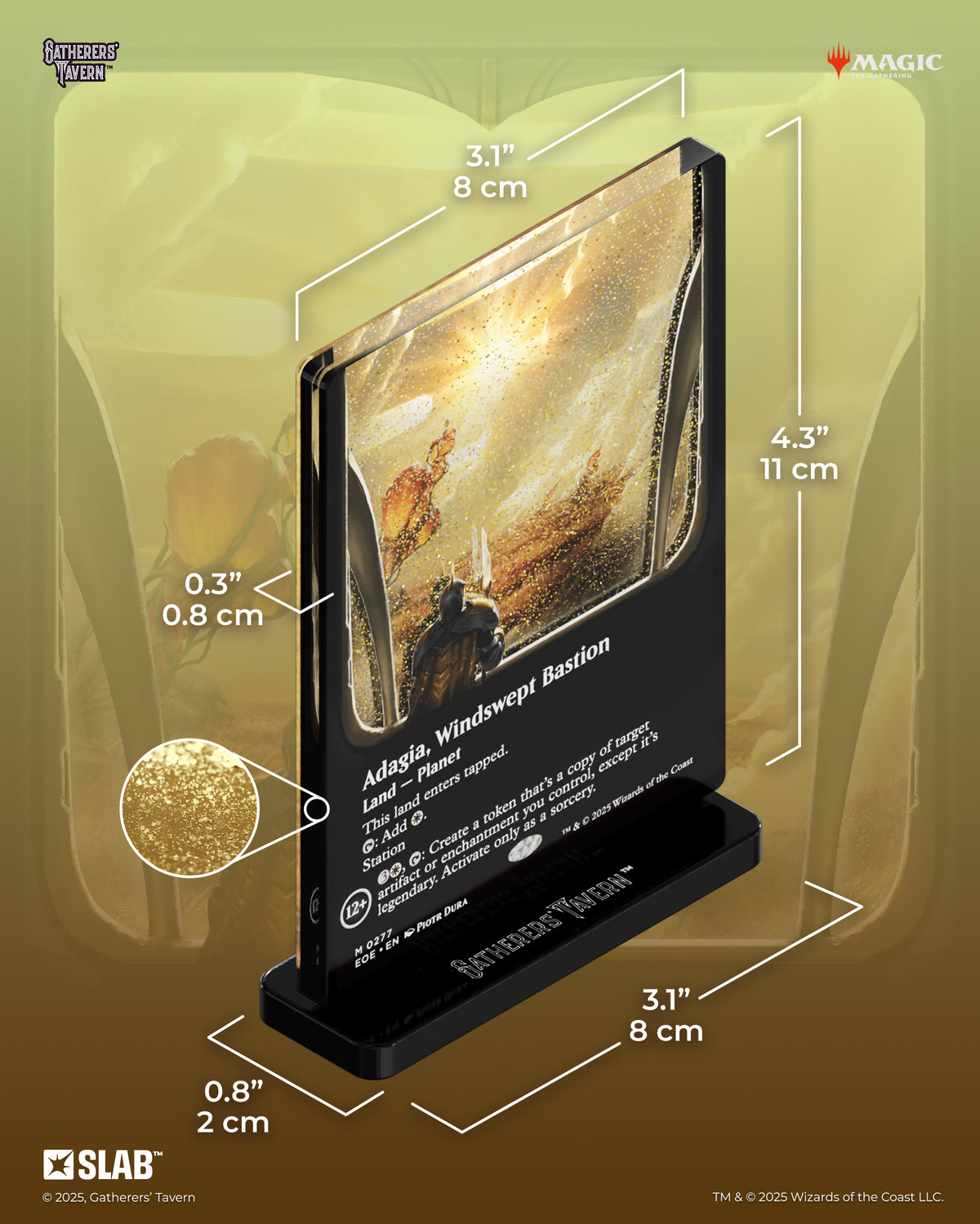 Magic: The Gathering - Adagia, Windswept Bastion Slab Standee