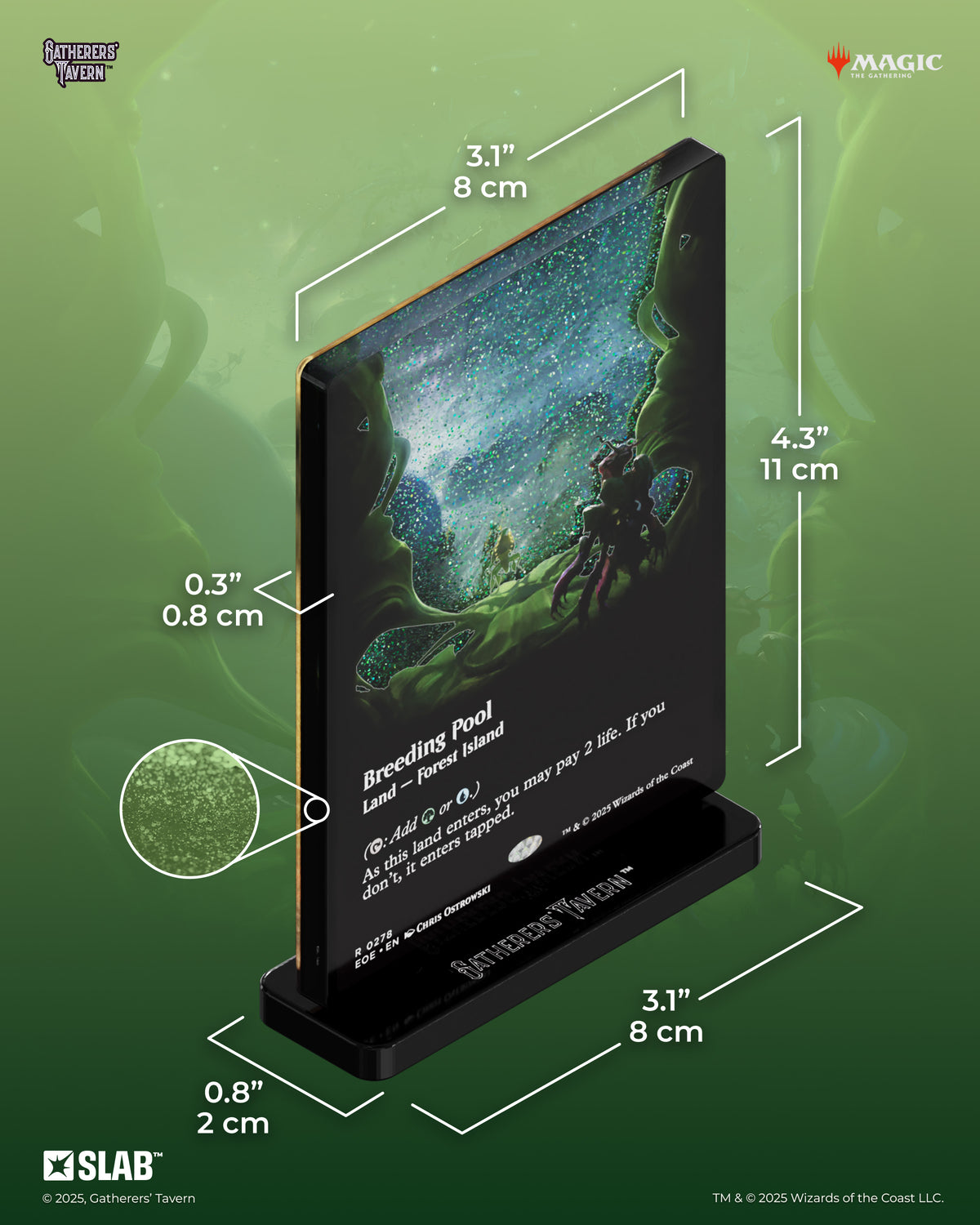 Magic: The Gathering - Breeding Pool Slab Standee