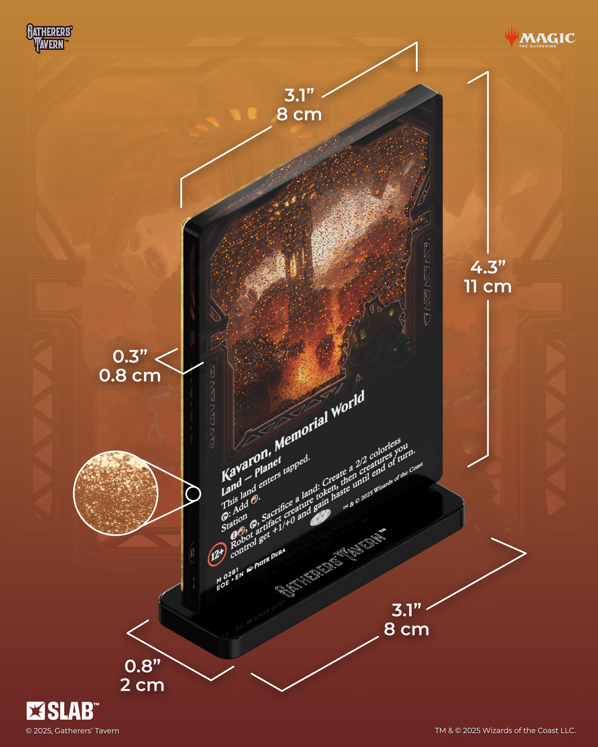 Magic: The Gathering - Kavaron, Memorial World Slab Standee