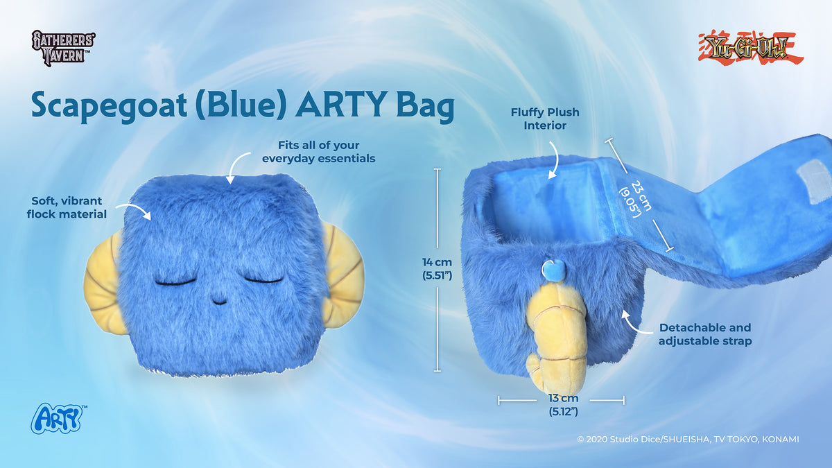 Gatherers' Tavern: Yu-Gi-Oh! Scape Goat Arty Bag - Blue
