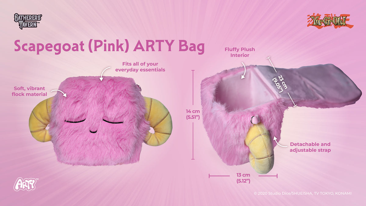 Gatherers' Tavern: Yu-Gi-Oh! Scape Goat Arty Bag - Pink