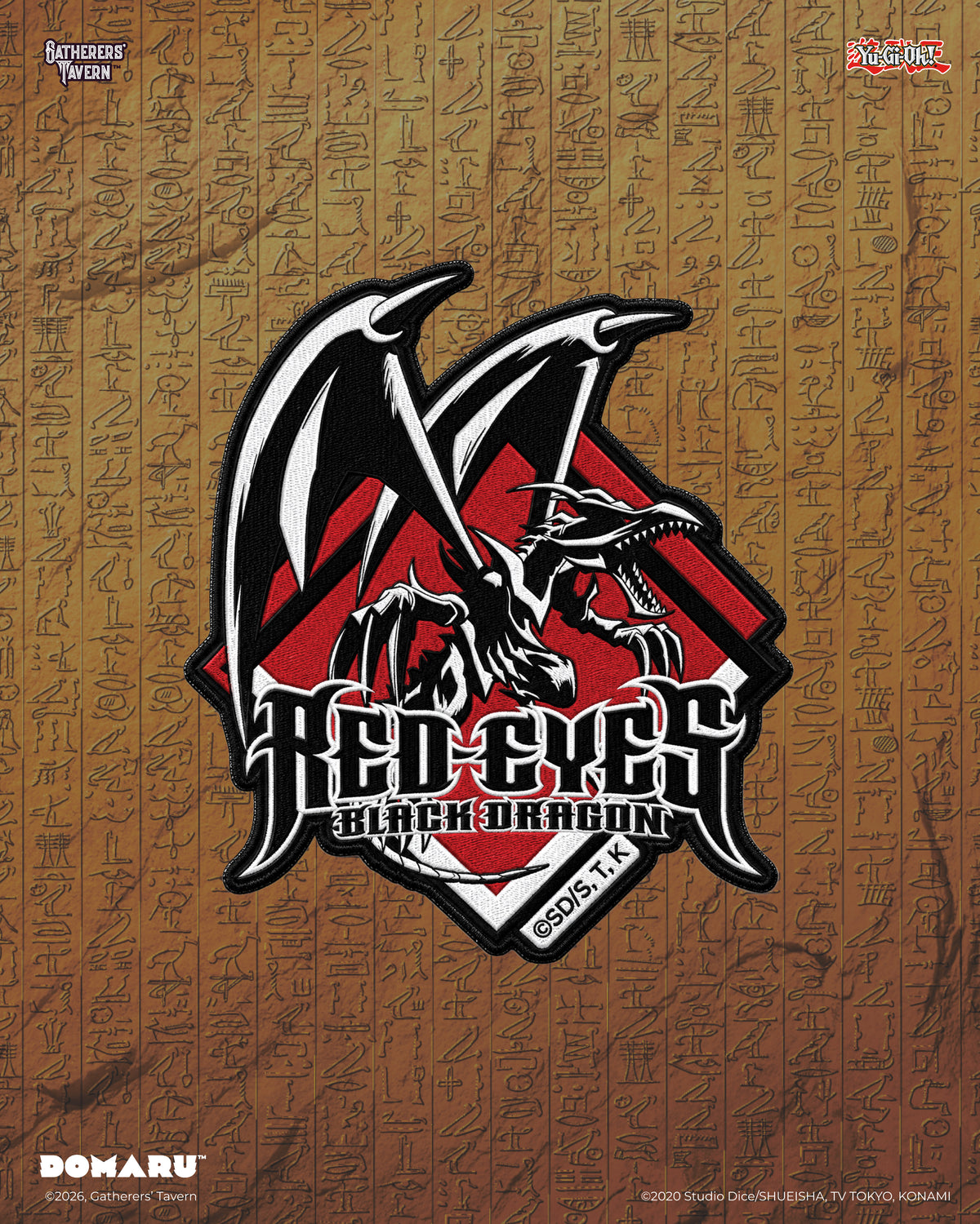 Sumi Style: Red-Eyes Black Dragon - DOMARU Deco Patch FOC October 12, 2026
