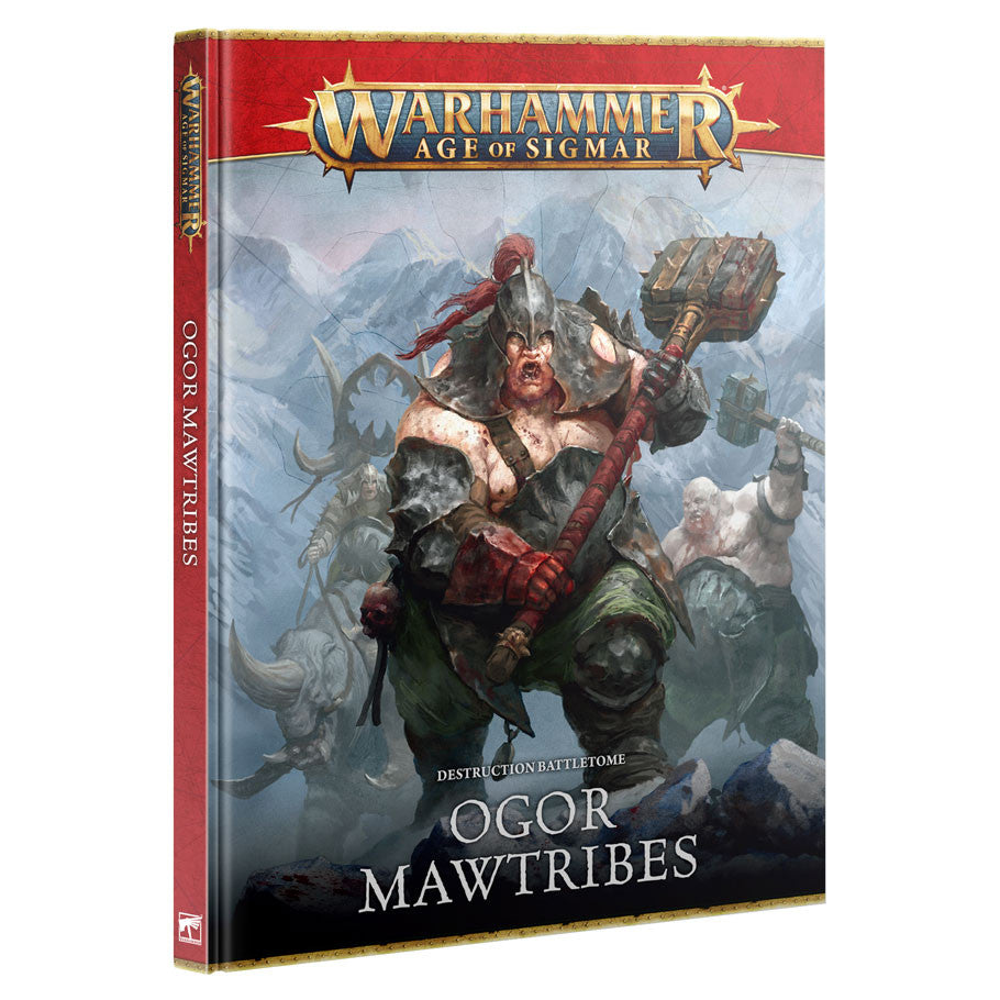 95-03 Warhammer: Age of Sigmar: Battletome: Ogor Mawtribes FOC August 14, 2026
