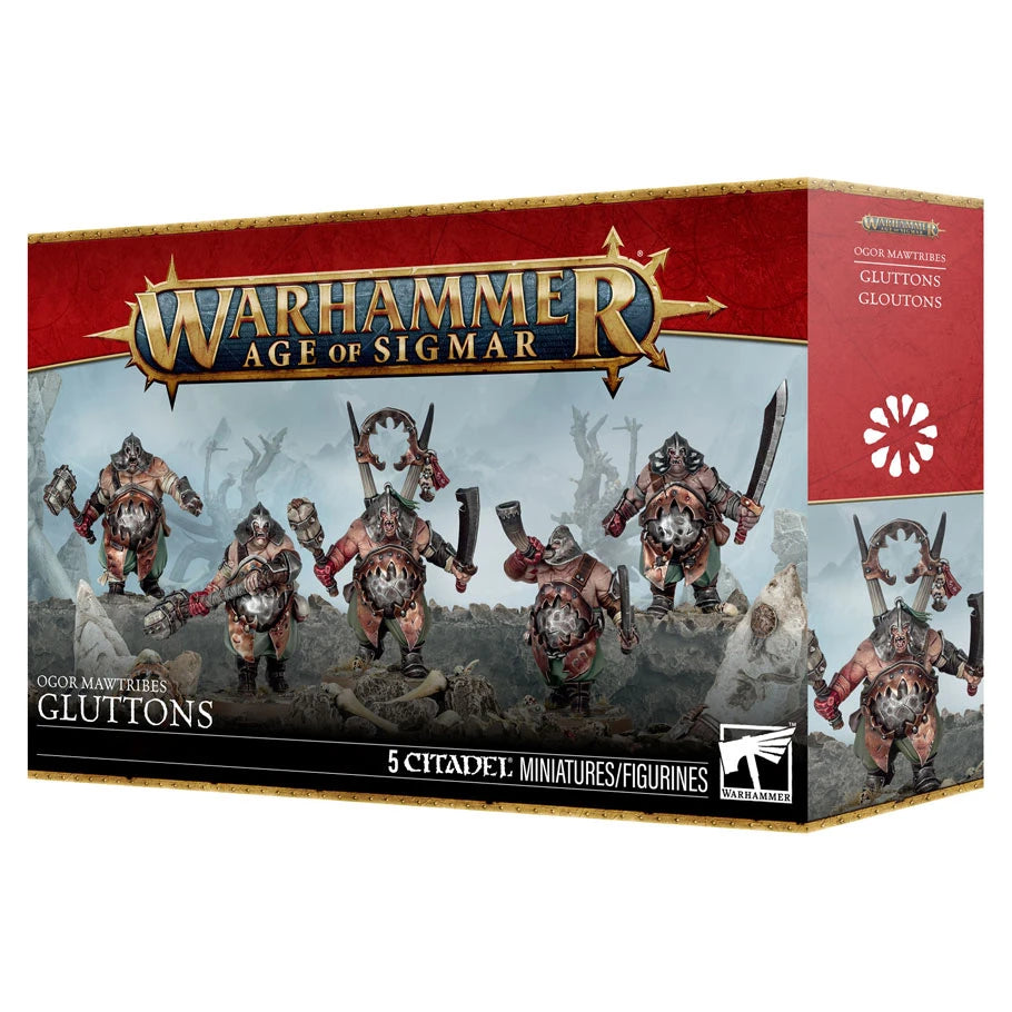 95-06 Warhammer: Age of Sigmar: Ogor Mawtribes: Gluttons FOC August 14, 2026