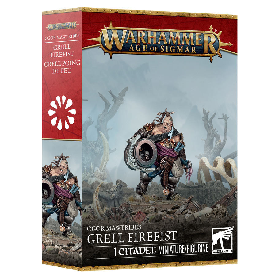 95-25 Warhammer: Age of Sigmar: Ogor Mawtribes: Grell Firefist FOC August 14, 2026