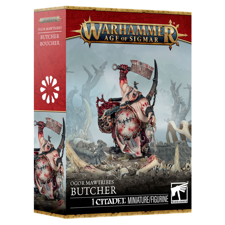95-17 Warhammer: Age of Sigmar: Ogor Mawtribes: Butcher FOC August 14, 2026