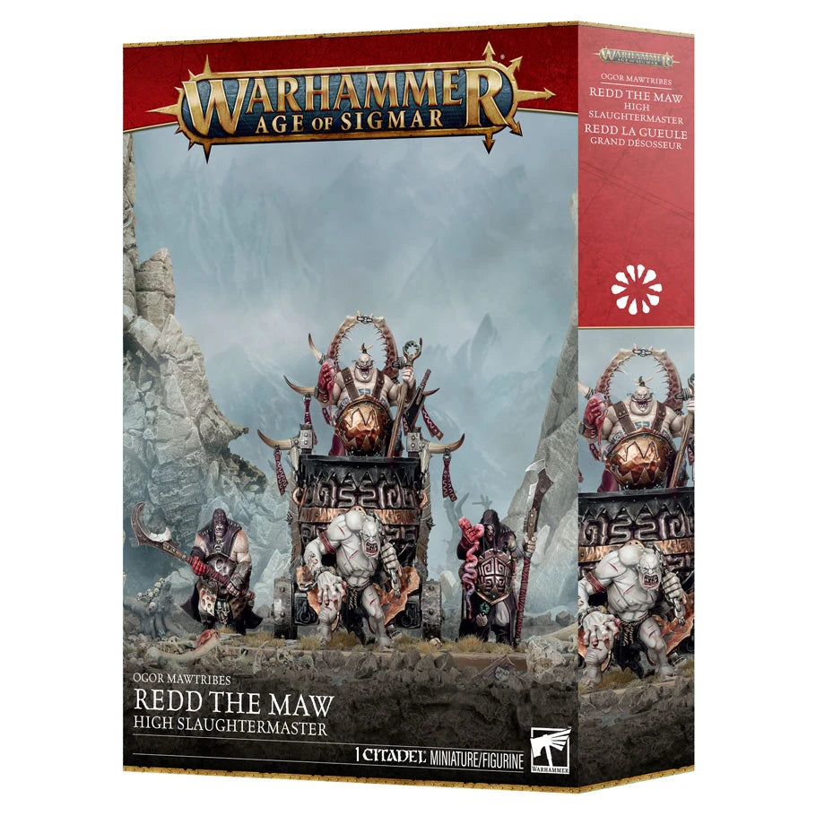 95-26 Warhammer: Age of Sigmar: Ogor Mawtribes: Redd The Maw FOC August 14, 2026