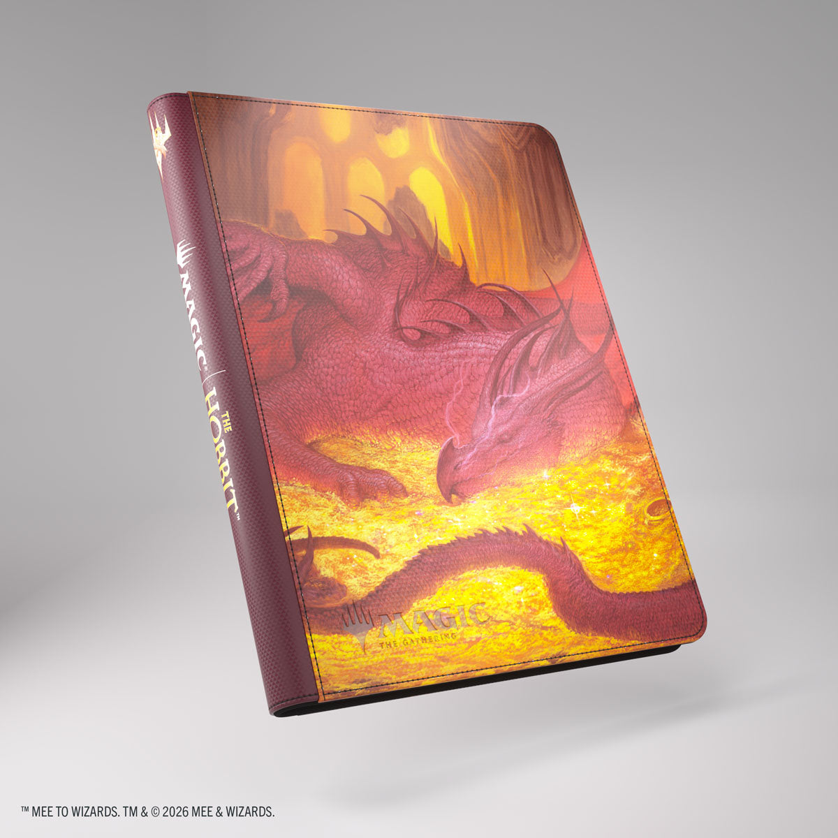Gamegenic- Magic: The Gathering | The Hobbit Zip-Up Album 18-Pocket - Villain's Treasure 3