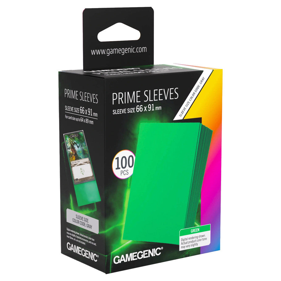 Deck Protector: Prime: Green (100)