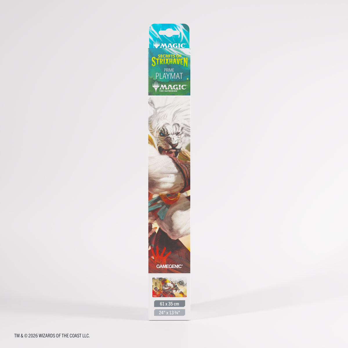 Gamegenic Prime Playmat: Magic: The Gathering Secrets of Strixhaven - Ajani's Response