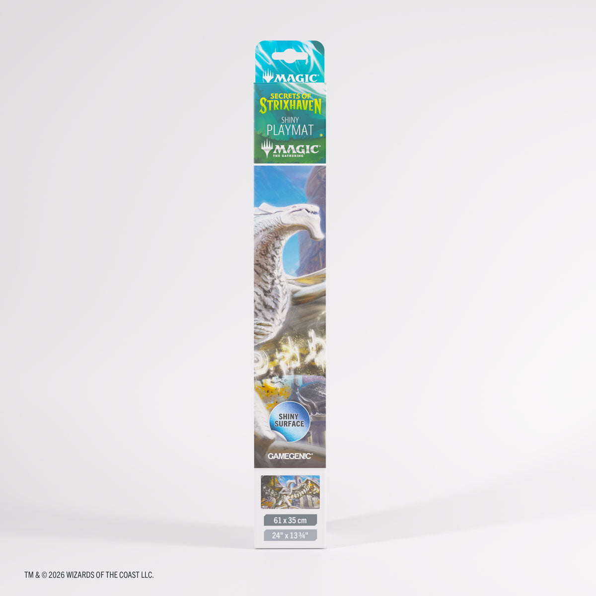 Gamegenic Shiny Playmat: Magic: The Gathering Secrets of Strixhaven - Silverquill, the Disputant