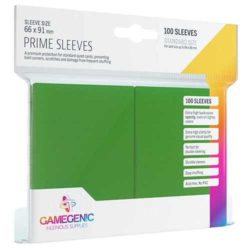 Gamegenic - PRIME Sleeves: Green