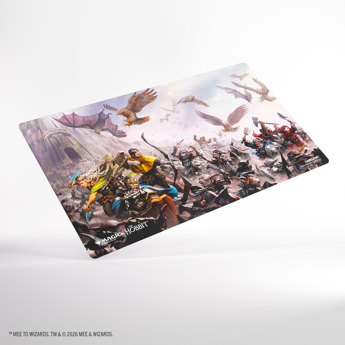 Gamegenic- Magic: The Gathering | The Hobbit Prime Playmat - Fight scene 1
