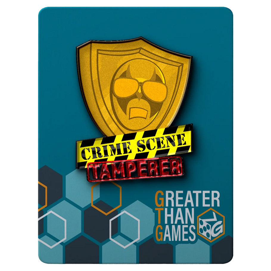 Pin: Crime Scene Tamperer : Badge FOC October 27, 2026