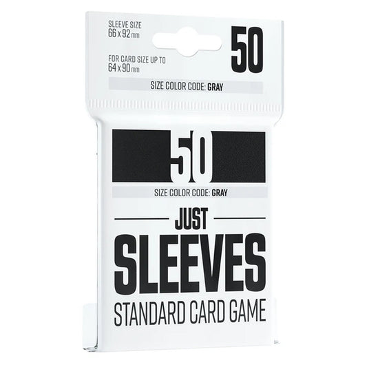 Deck Protector: Just Sleeves: Standard Card Game: Black (50)
