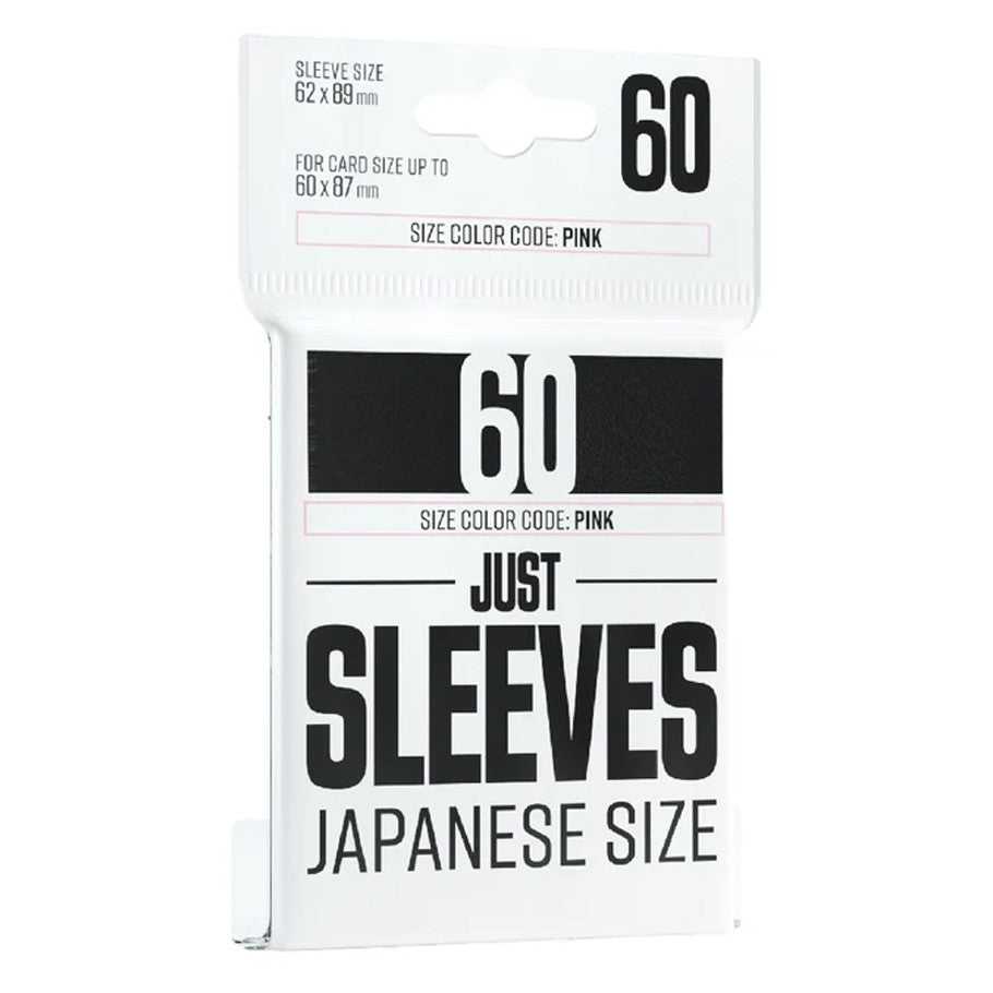 Deck Protector: Just Sleeves: Japanese: Black (60)