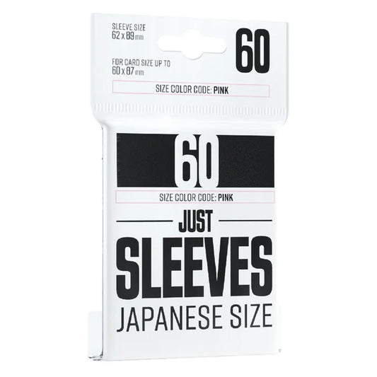 Deck Protector: Just Sleeves: Japanese: Black (60)